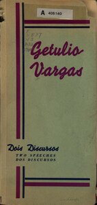 Dos discursos (1940) por Getúlio Vargas   